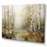 Minimalism Forest Woods II - Landscapes Canvas Wall Art