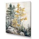 Forest Minimalism Guardians II - Landscapes Canvas Wall Art