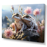 Frog Monochrome Landscape - Frog Home Decor Art