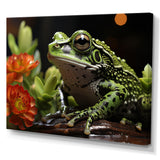 Frog Amphibian Serenade - Frog Bedroom Wall Art
