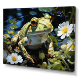 Frog Freedom - Frog Canvas Wall Art