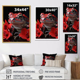 Red Frog Portrait - Frog Wall Decor