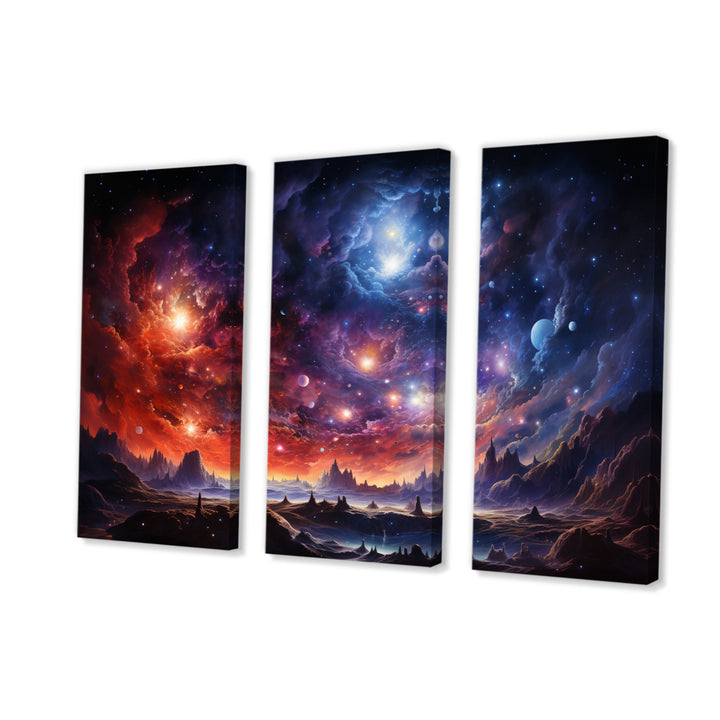 Galaxy Celestial Fireworks IV - Multi-Panels