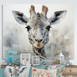 Giraffe Graceful Necks - Giraffe Canvas Wall Art