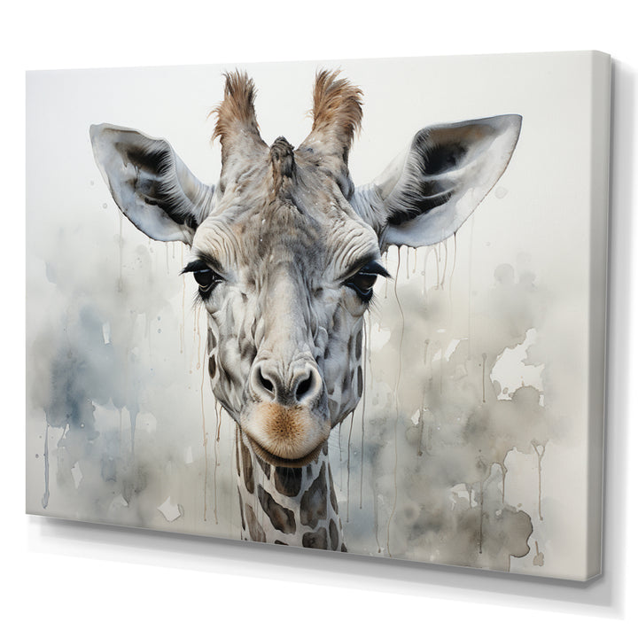 Giraffe Graceful Necks - Giraffe Canvas Wall Art