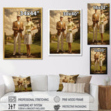 Vintage Timeless Golf - Golf Canvas Wall Art