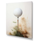 Minimalism Golf Tees IX - Sports Canvas Wall Art