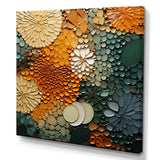 Hardedge Art Earthy Euphony VI - Abstract Canvas Wall Art