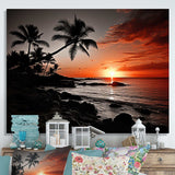 Hawaii Sunset Serenade I - Landscapes Canvas Wall Art