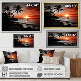 Hawaii Sunset Serenade I - Landscapes Canvas Wall Art