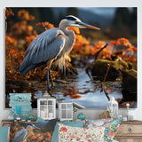 Heron Reflections Of Grace - Heron Home Decor Art