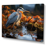 Heron Reflections Of Grace - Heron Home Decor Art