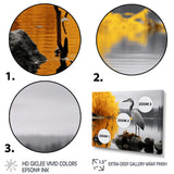 Heron Silent Waters - Heron Bedroom Wall Art