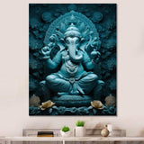 Hinduisim Art Divine Wisdom - Spiritual Canvas Wall Art