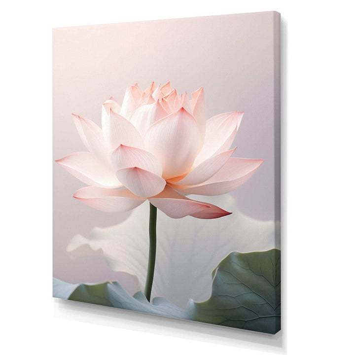 Hinduisim Art Lotus Serenity - Spiritual Canvas Wall Art