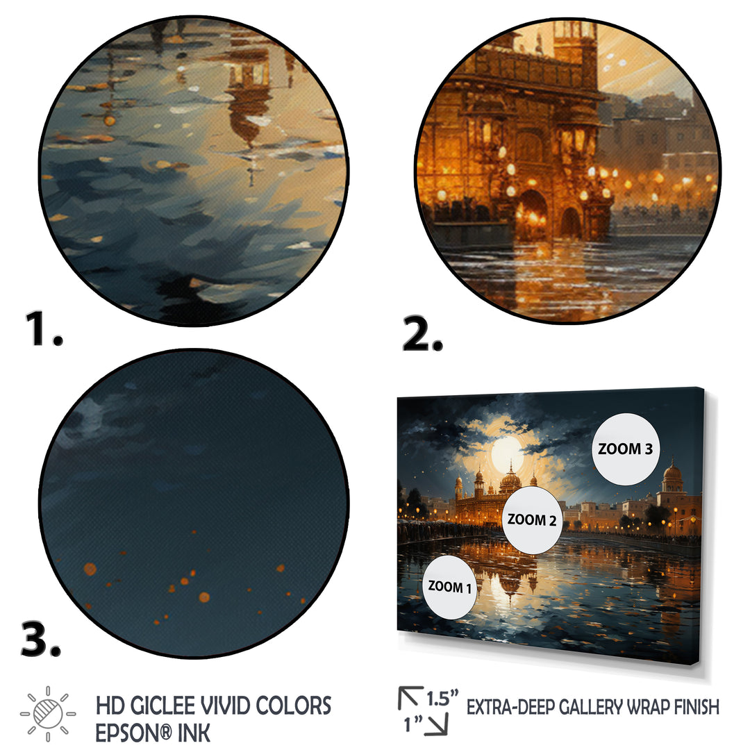 Hinduisim Golden Temple I - Multi-Panels