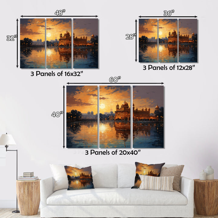 Hinduisim Golden Temple II - Multi-Panels