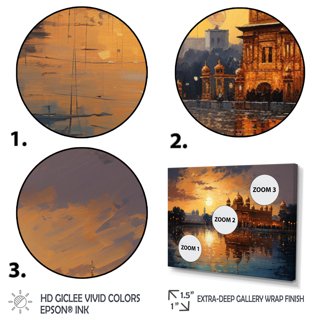 Hinduisim Golden Temple II - Multi-Panels