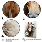 Brown Beige Horse Spirit Of Equus - Brown Horse Wall Art