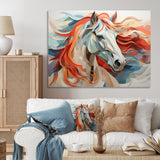 Colorful Horse Spirit Of Equus - Multi-Color Horse Wall Art