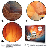 Coral Hot Air Ballon Ethereal I - Hot Air Balloon Canvas Wall Art