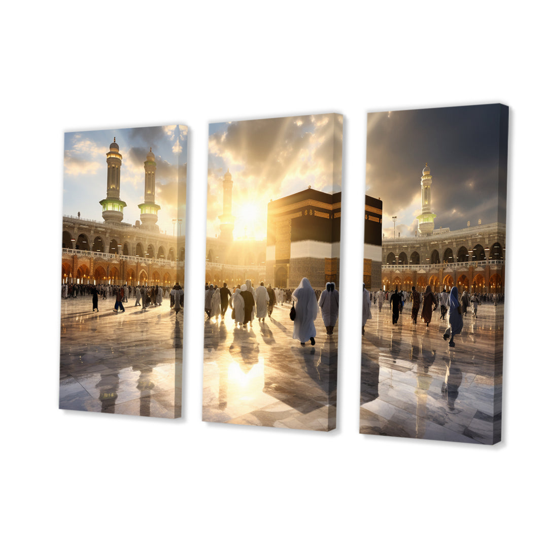 Islam Art Kaaba Reflection I - Multi-Panels