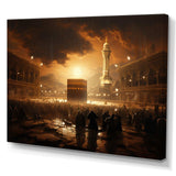 Islam Art The Holy II - Spiritual Canvas Wall Art