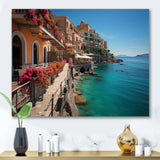 Italy Mediterranean Charms - Landscapes Canvas Wall Art