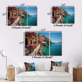 Italy Mediterranean Charms - Landscapes Canvas Wall Art