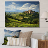 Italy Tuscan Tranquility - Landscapes Canvas Wall Art