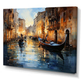 Italy Venetian Reflections I - Landscapes Canvas Wall Art