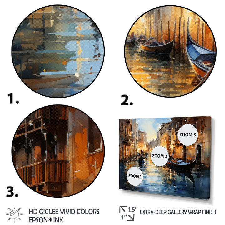 Italy Venetian Reflections I - Multi-Panels