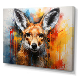 Kangaroo Bound Collage - Kangaroo Living Room Wall Art