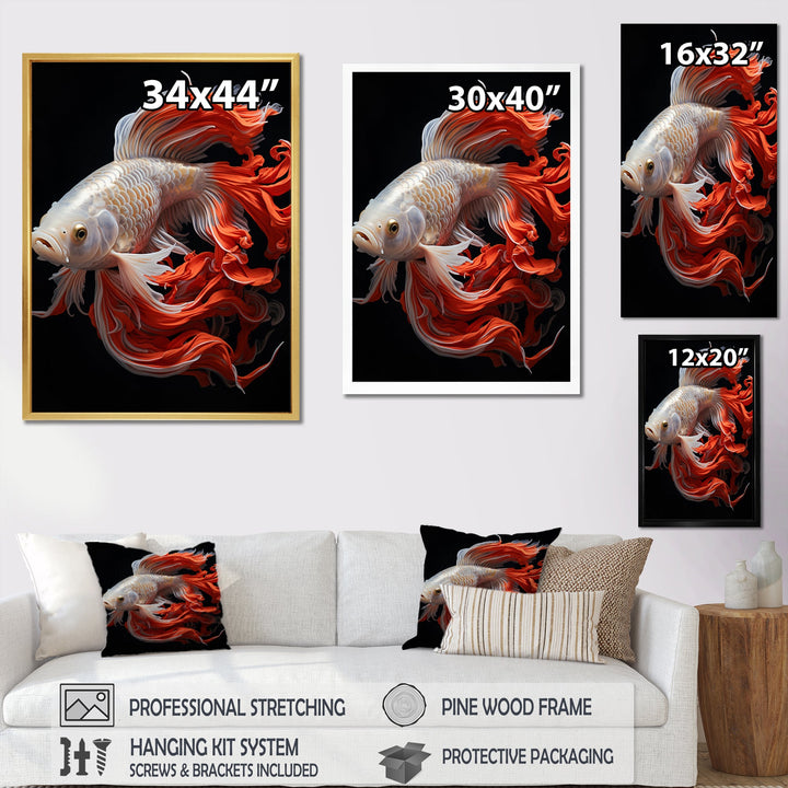 Coral Kois Fish Bold Contrasts - Koi&