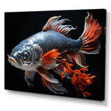 Coral Kois Fish Gentle Beauty - Koi's Fish Bedroom Wall Art