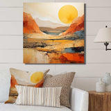 Bold Landscape Canyon Desert VII - Landscapes Canvas Wall Art