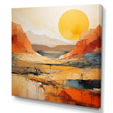 Bold Landscape Canyon Desert VII - Landscapes Canvas Wall Art