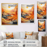 Bold Landscape Canyon Desert II - Landscapes Canvas Wall Art