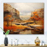 Bold Landscape Canyon Desert IV - Landscapes Canvas Wall Art