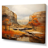 Bold Landscape Canyon Desert IV - Landscapes Canvas Wall Art