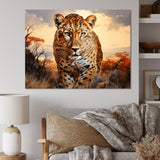 Leopard In Africa - Leopard Home Decor Art