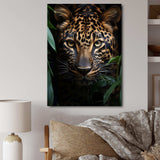 Leopard Silent Stalk I - Animals Canvas Wall Art