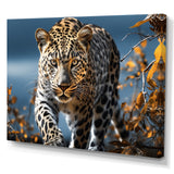 Leopard Sleek Leopard - Leopard Canvas Wall Art
