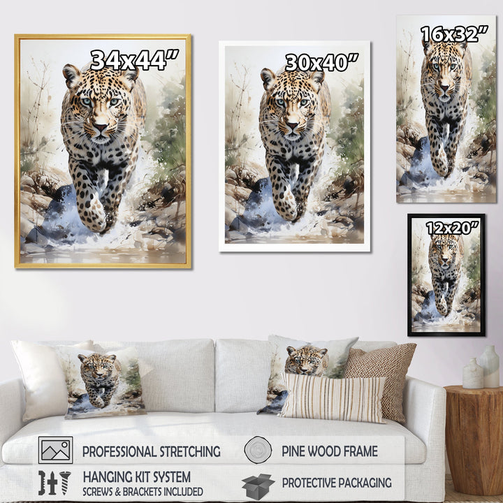 Leopard Elegance In Africa - Leopard Wall Decor