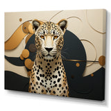 Leopard Elegance Geometric - Leopard Wall Decor