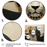 Leopard Elegance Geometric - Leopard Wall Decor