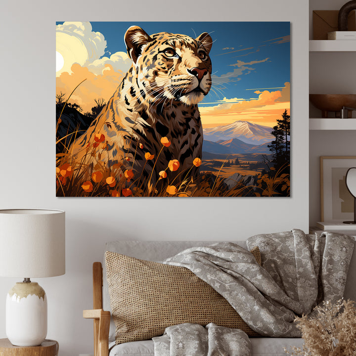 Leopard Lookout In Africa - Leopard Wall Art Prints