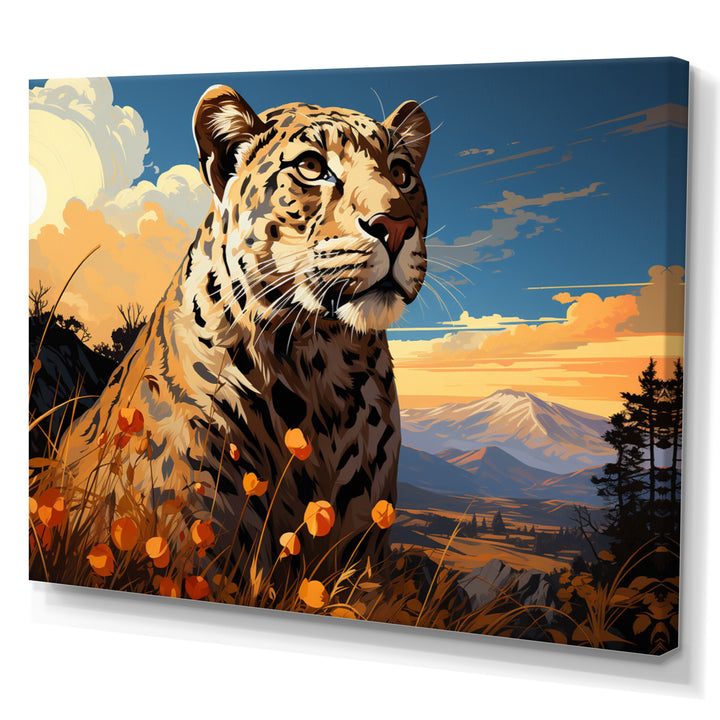 Leopard Lookout In Africa - Leopard Wall Art Prints