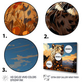 Leopard Lookout In Africa - Leopard Wall Art Prints
