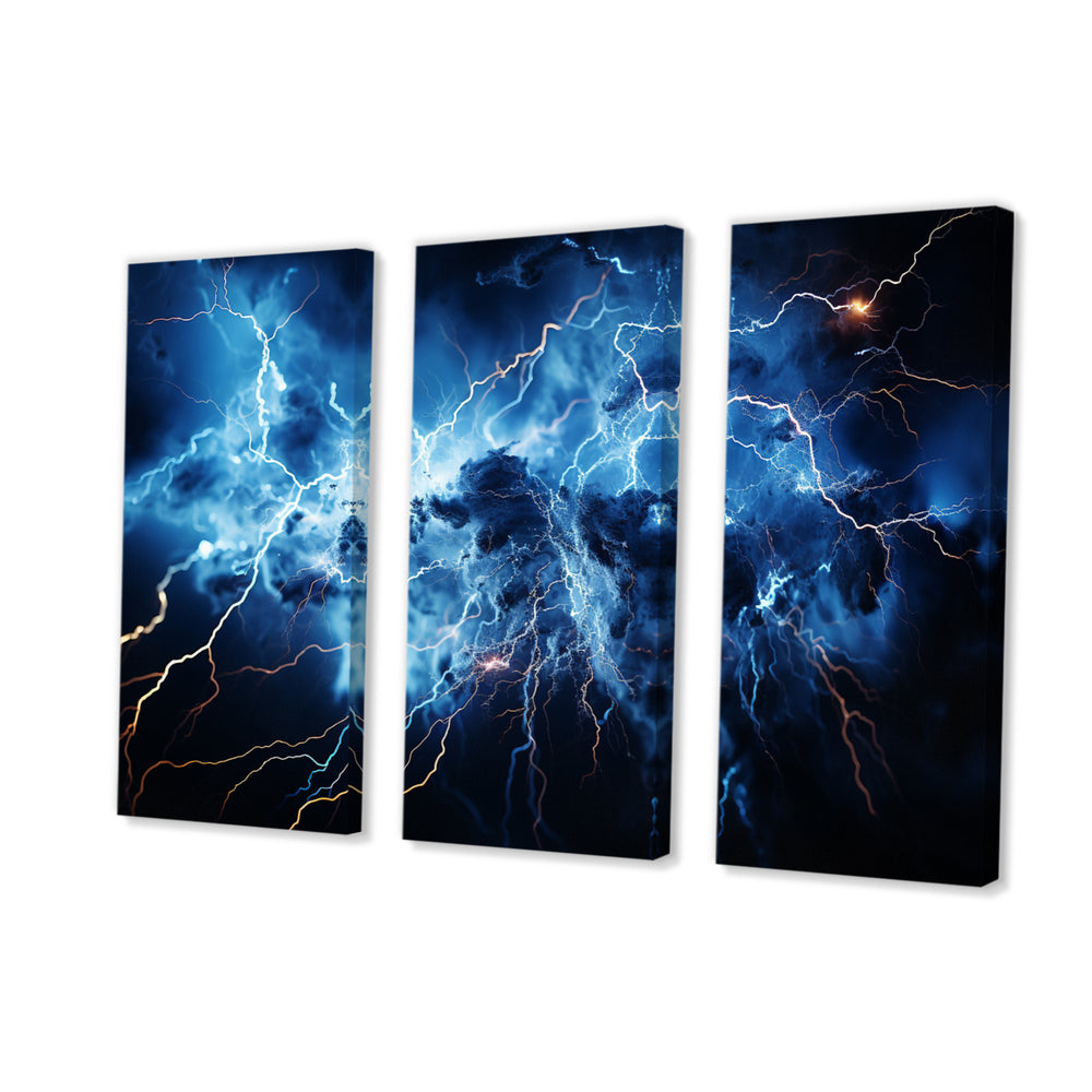 Lightning Electrifying Symphony - Multi-Panels